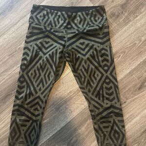 Lululemon Geometric Patterned Leggings